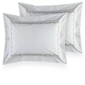 imagem de Kit Fronha 50x70cm 200 Fios Florate 2 peças - Kacyumara