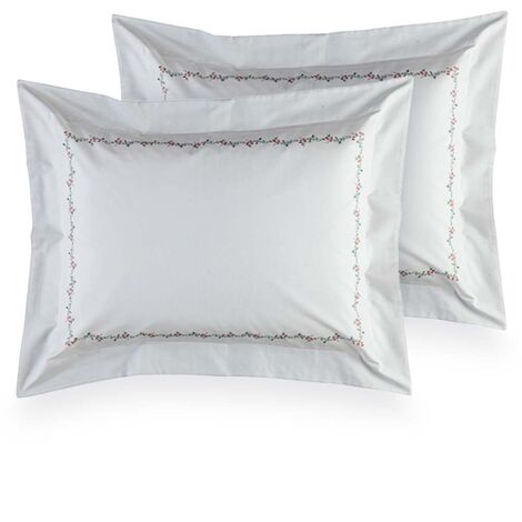 imagem do produto Kit Fronha 50x70cm 200 Fios Florate 2 peas - Kacyumara