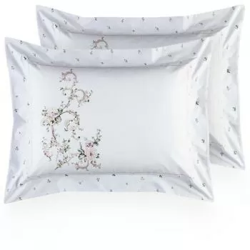 imagem de Kit Fronha 50x70cm 200 Fios Gaya 2 peças - Kacyumara