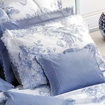 imagem de Kit Fronha 50x70cm 200 Fios Geórgia Floral 2 peças - Marken Fassi