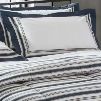 imagem de Kit Fronha 50x70cm 200 Fios Harry 2 peças - Kacyumara