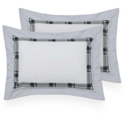 Kit Fronha 50x70cm 200 Fios Macken 2 peças Estampada
