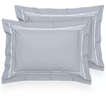 imagem de Kit Fronha 50x70cm 200 Fios Nemini 2 peças - Kacyumara