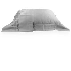 Kit Fronha 50x70cm 300 Fios Ajour 2 peças Cinza