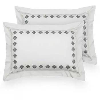 imagem de Kit Fronha 50x70cm 300 Fios Fenity 2 peças - Kacyumara