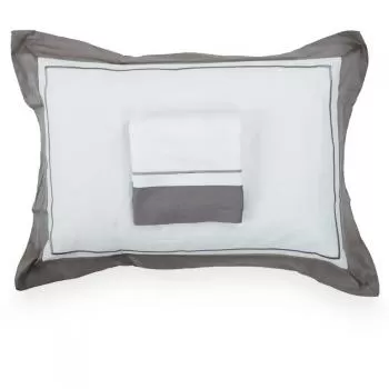 imagem de Kit Fronha 50x70cm 300 Fios Firenze 2 peças - Catran