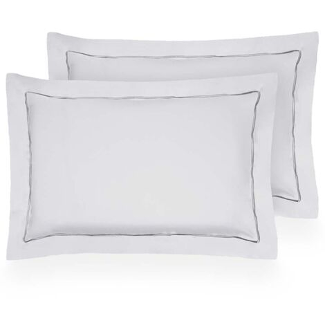 imagem do produto Kit Fronha 50x70cm 300 Fios Lzio Feston Tinto 2 peas - Casa K