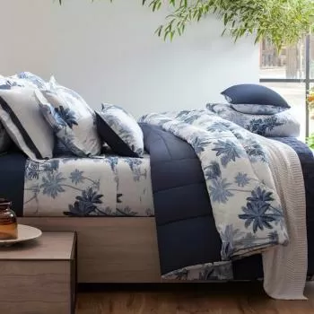 imagem de Kit Fronha 50x70cm 300 Fios Palm 2 peças - Naturalle Fashion