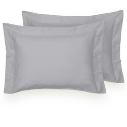 Kit Fronha 50x70cm 300 Fios Satinée 2 peças Prata/4395