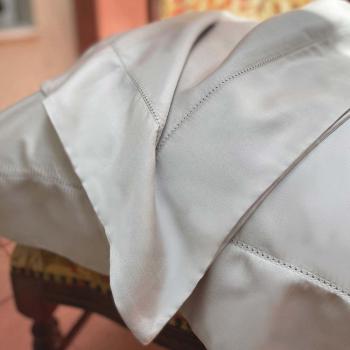 imagem de Kit Fronha 50x70cm 500 Fios Orgnico Santorini 2 peas - Marken Fassi