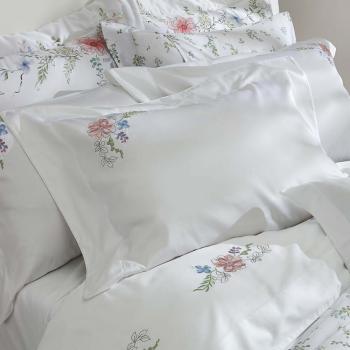 imagem de Kit Fronha 50x70cm com Almofada 300 Fios Camellia Bordado - Marken Fassi