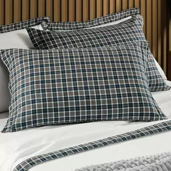 imagem de Kit Fronha 50x70cm Flanela Tobias 2 peças - Karsten