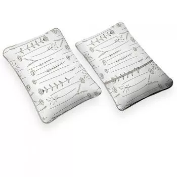 imagem de Kit Fronha 50x70cm Malha Dora 2 peças - Catran