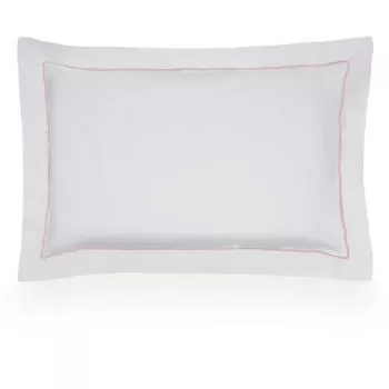 imagem de Kit Fronha 50x90cm 300 Fios Lázio Festonê Tinto 2 peças - Casa K