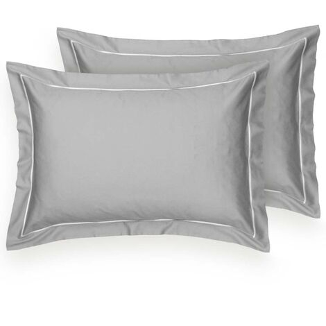 imagem do produto Kit Fronha 50x90cm 300 Fios Lzio Feston Tinto 2 peas - Casa K