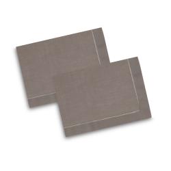 Kit Guardanapo 2 Peças Linen Kaki