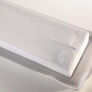 imagem de Kit Lavabo Celulose Cl�ssico Liso 25 pe�as - Catran