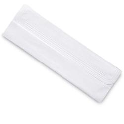 Kit Lavabo Celulose Clássico Liso 25 peças Branco
