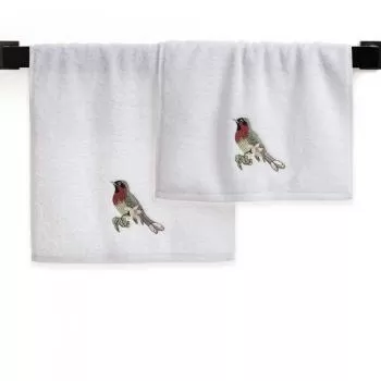 imagem de Kit Lavabo e Rosto Arancia 2 peças - Trussardi