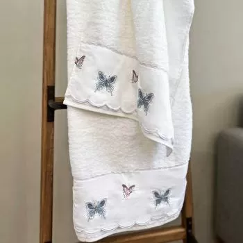 imagem de Kit Lavabo e Rosto Borboleta 2 peças - Marken Fassi