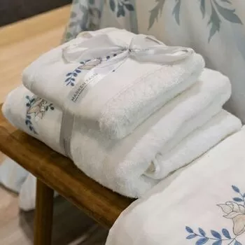 imagem de Kit Lavabo e Rosto Florale 2 peças - Marken Fassi