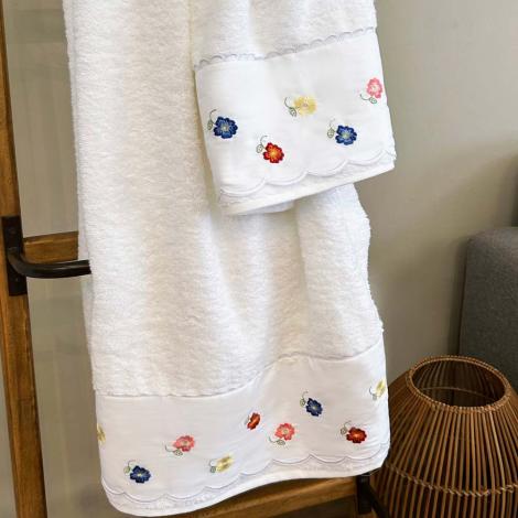 imagem do produto Kit Lavabo e Rosto Florzinha 2 pe�as - Marken Fassi