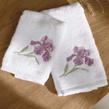 imagem de Kit Lavabo e Rosto Le Iris 2 peças - Trussardi