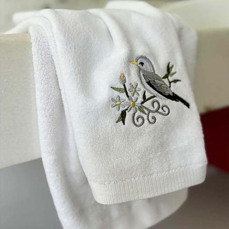 imagem do produto Kit Lavabo e Rosto Passarinho 2 pe�as - Marken Fassi