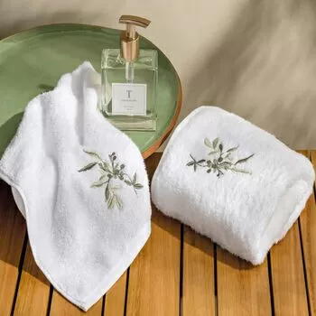 imagem de Kit Lavabo e Rosto Veritá 2 peças - Trussardi