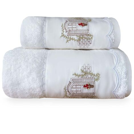 imagem do produto Kit Lavabo e Rosto Vila de Minas 2 peas - Marken Fassi