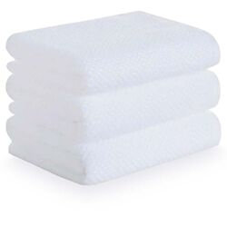 Kit Pano de Copa Gourmet Quadriculado 3 peças Branco