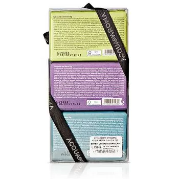 imagem de Kit Sabonete em Barra Dia a Dia 75g 3 peças - Acquaroma