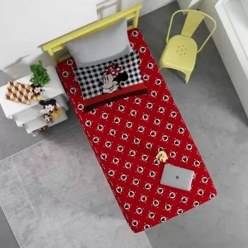 imagem de Kit Solteiro Malha 2 Peças Disney Minnie Lace - Catran
