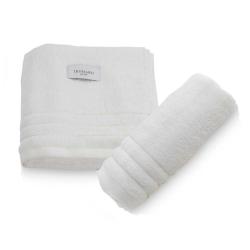 Kit Toalha de Rosto e Lavabo 2 Peças Imperiale Branco