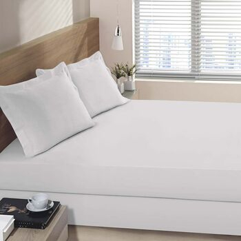 imagem de Len�ol Avulso com El�stico Casal 230 Fios Essencial - Buettner