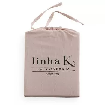 imagem de Lençol Avulso com Elástico Casal Fio Tinto Chambret - Kacyumara