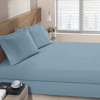 imagem de Len�ol Avulso com El�stico Queen 230 Fios Essencial - Catran