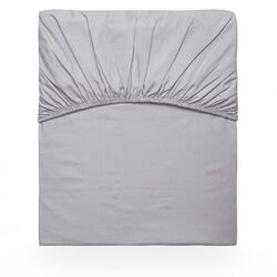 Lençol Avulso com Elástico Queen 300 Fios Satinée 45cm Prata/4395