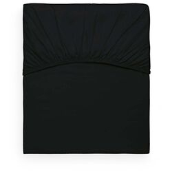 Lençol Avulso com Elástico Queen 300 Fios Satinée 45cm Preto/4246