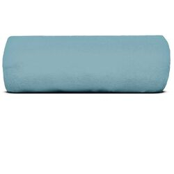 Lençol Avulso com Elástico Solteiro Malha Soft Liso Azul Jeans/18