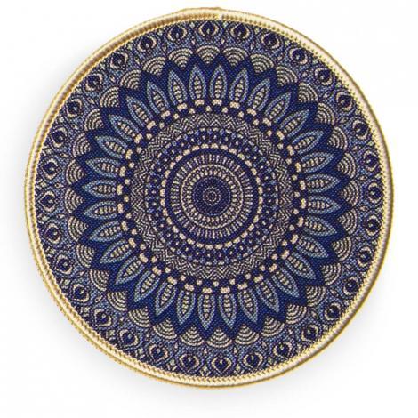 imagem do produto Lugar Americano Avulso Redondo 38cm Niky - Kacyumara