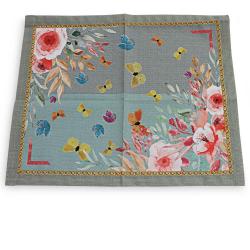 Lugar Americano Avulso Retangular 35x45cm Sublimação 0059 Azul