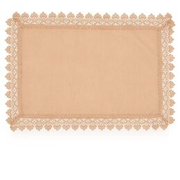 Lugar Americano Avulso Retangular 35x50cm 4535 Bege Claro