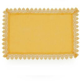 Lugar Americano Avulso Retangular 35x50cm 4535 Amarelo