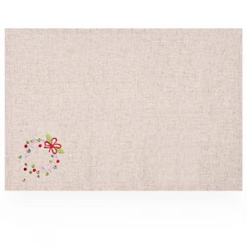 imagem de Lugar Americano Avulso Retangular 35x50cm Guirlanda 1906N - Rafimex