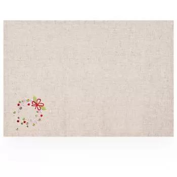 imagem de Lugar Americano Avulso Retangular 35x50cm Guirlanda 1906N - Rafimex