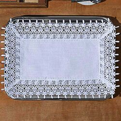 Lugar Americano Avulso Retangular 35x50cm H002 Branco