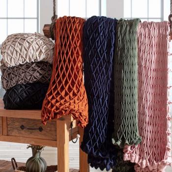 imagem de Manta Decorativa Origami 90x180cm - Catran