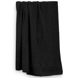 Manta Decorativa Sofia 130x175cm Preto