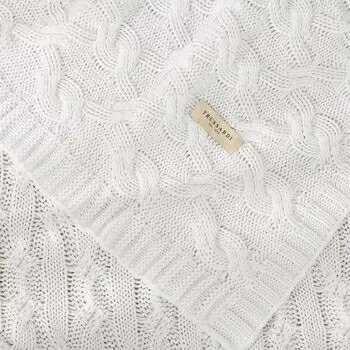 imagem de Manta Decorativa Tricot Vittoria 125x150cm - Trussardi